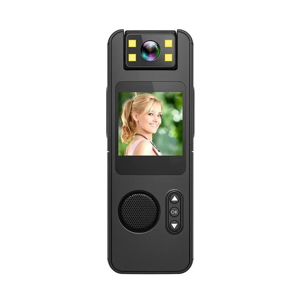 1080P Wearable Life Recorder - 180 Rotating Lens WiFi Video Diary