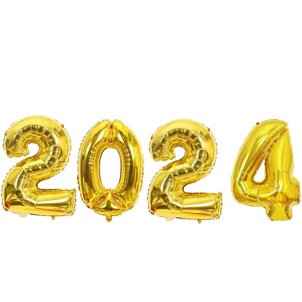 New Years 2024 Helium Balloons - 102cm | Shop Today. Get it Tomorrow ...