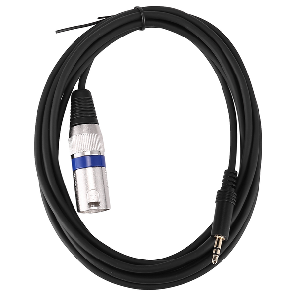 3 Meters 3.5mm Stereo Jack Plug To Pin XLR Male Cable Microphone Audio