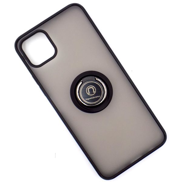 Bumper Metal Ring Case compatible with Huawei Nova Y60