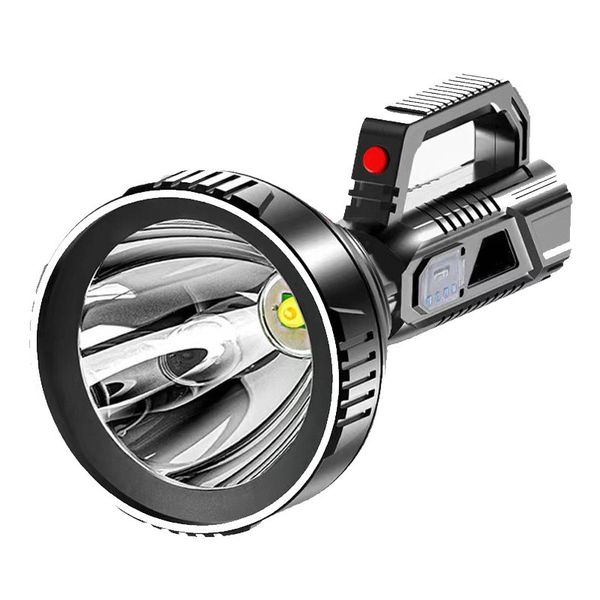 LED Multifunctional Rechargeable Flashlight Strong Light Searchlight