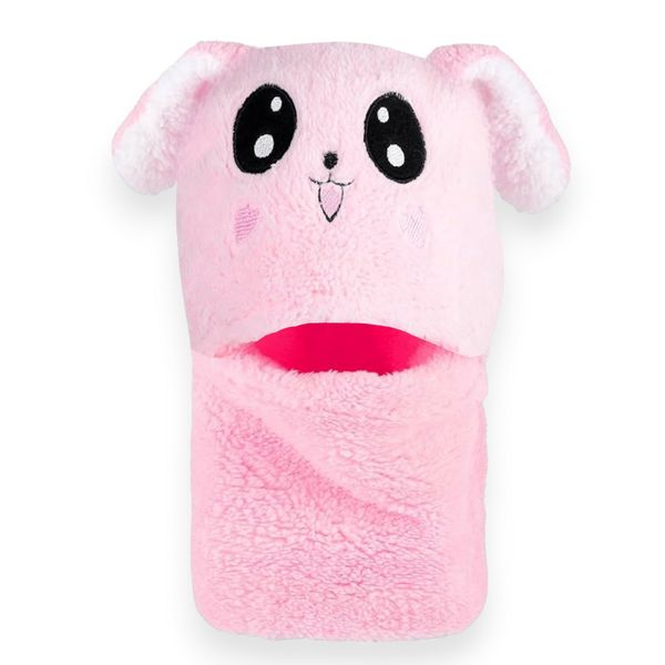 Winter Animals SnugBuddies 2-in-1 Kids'Knitted Hat &amp; Scarf Combo