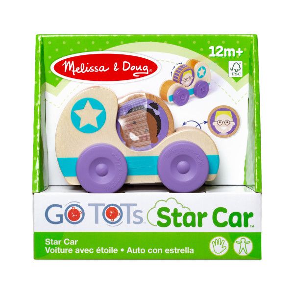 Melissa &amp; Doug Go Tots Blue Star Car