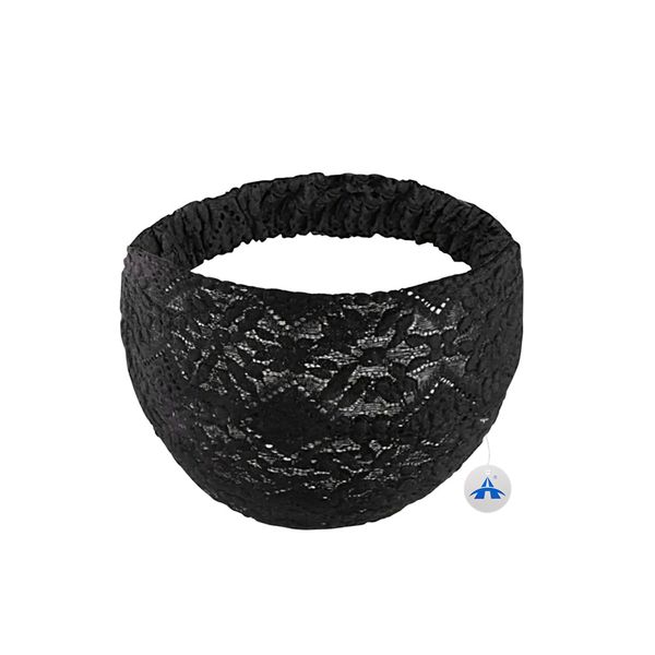 ALANES Lace Hairband Crochet Head Wrap Elastic Headband Head Cover