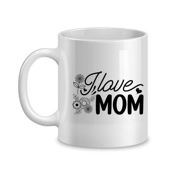 Love Mom Coffee Mugs for Mothers Day Graphic Mom Sayings Cups Present 062