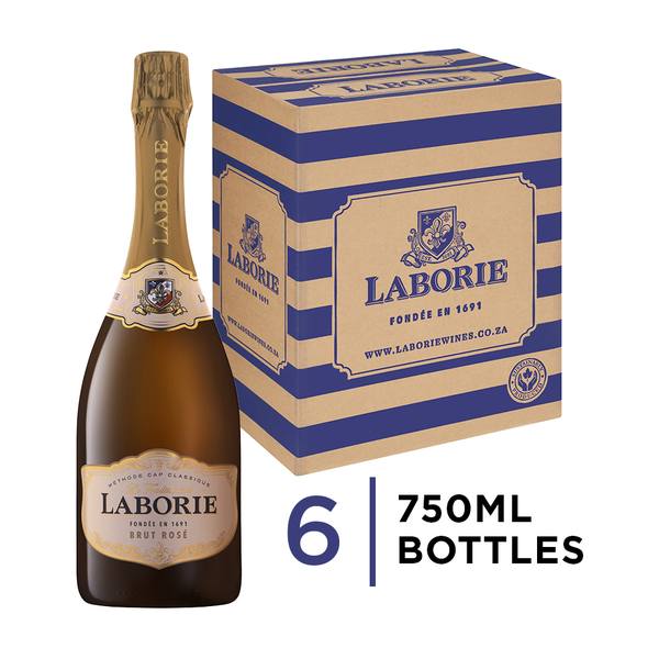 Laborie Cap Classique Rose MCC 6 x 750ml