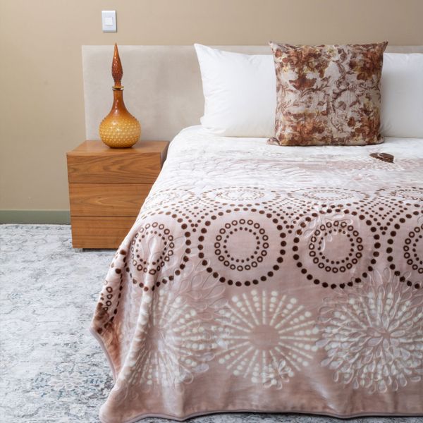 Sesli Mink Casablanket 1Ply Blankets – Queen Size - Grey
