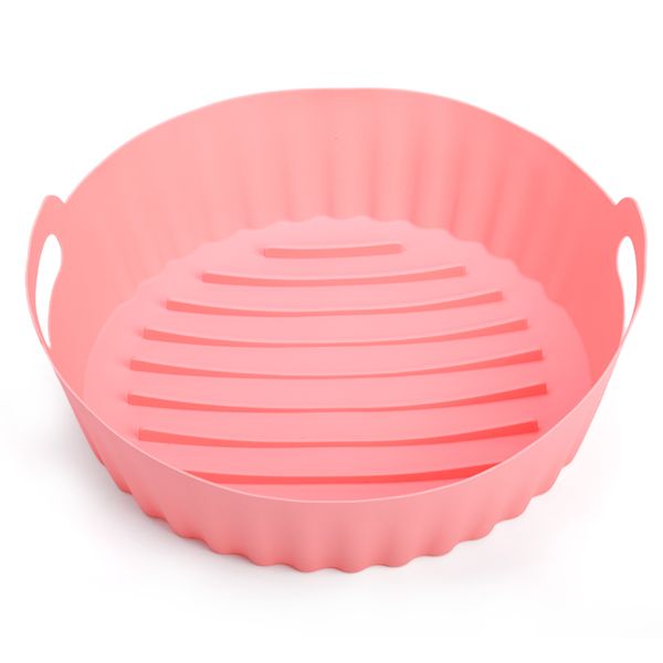Reusable Food-Grade Silicone Non-stick Air Fryer Baking Tray