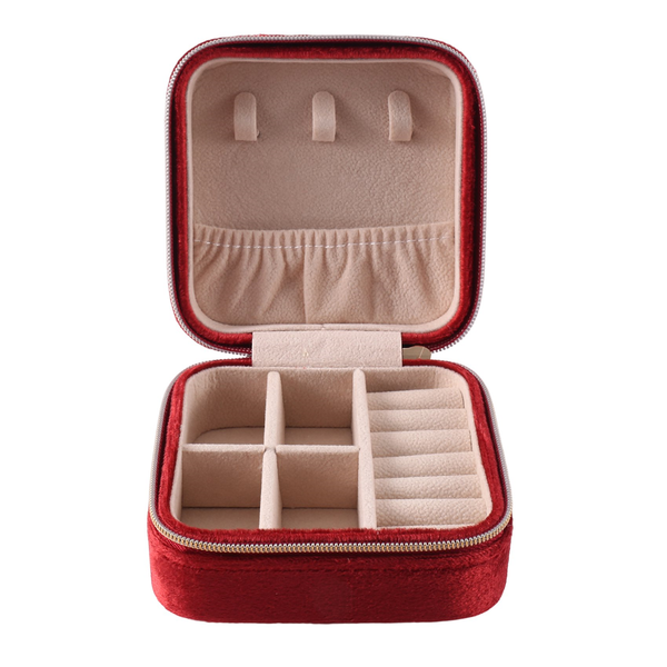 Jewelry Travel Organizer Small Jewelry Box for Women Earring Case C