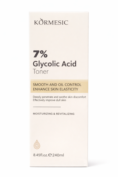 KORMESIC 7% Glycolic Acid Toner - Exfoliating &amp; Oil Control Treatment