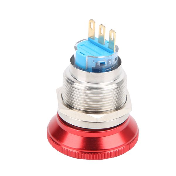 Emergency Stop Switch 22mm Waterproof Mushroom 3Pin