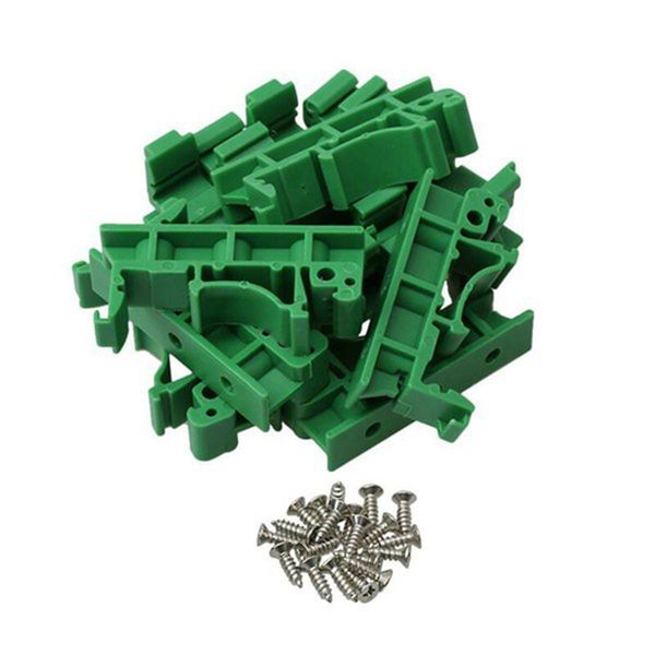 20 Pcs Drg-01 Pcb for Din 35 Rail Mount Mounting Support Adapter