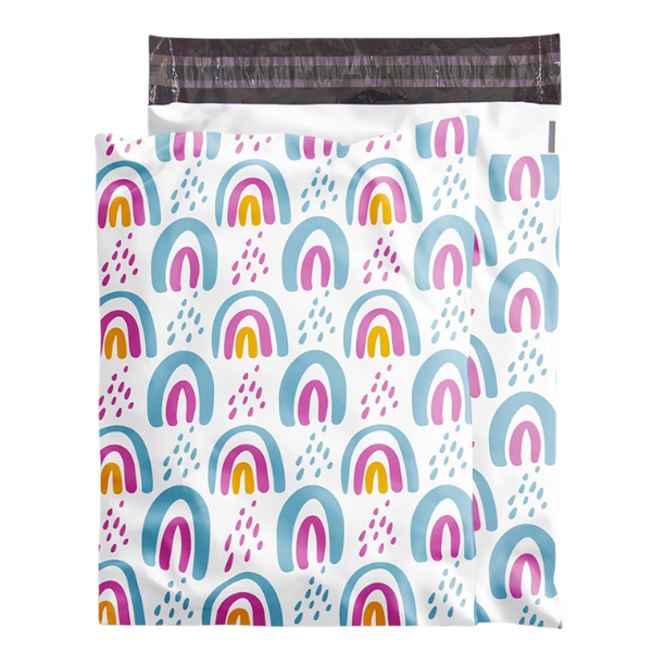Adhesive Giftbag Sweet Rainbow Print image