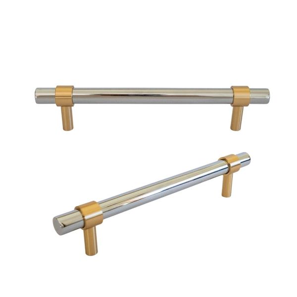 T Shape door handle knob luxury fitting - Set of Two