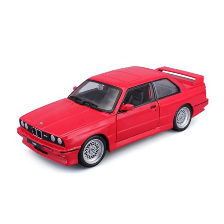 Bburago 1/24 BMW M3 E30 1988 (19cm long) - Red Image