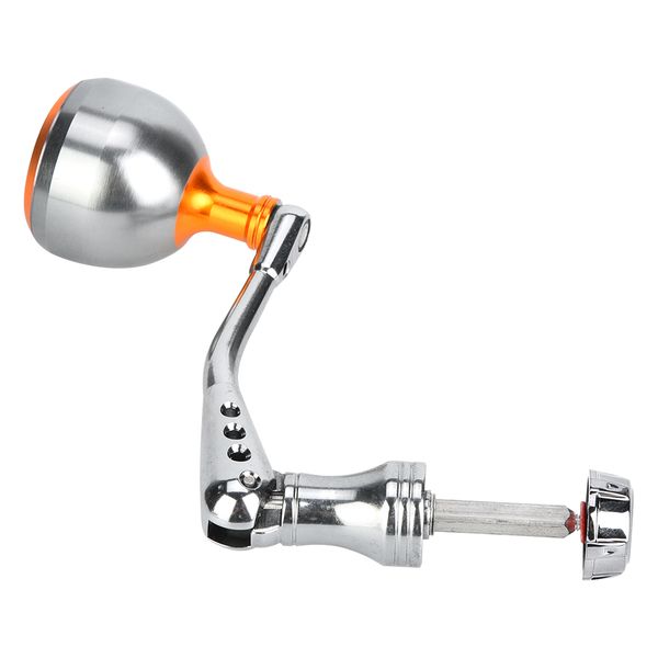Silver CNC Metal Reel Handle Grip (M)