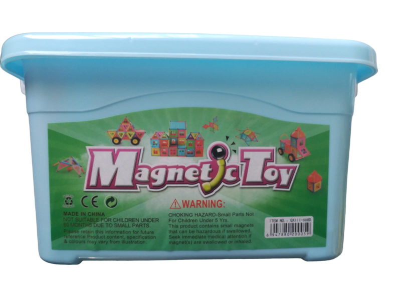 Magnetic Toys 668 Piece Set