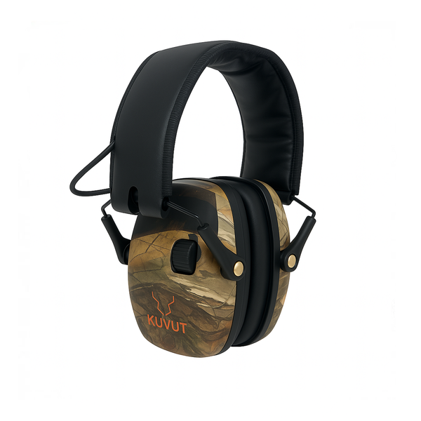 KuVut Electronic Shooting Earmuffs - Camo