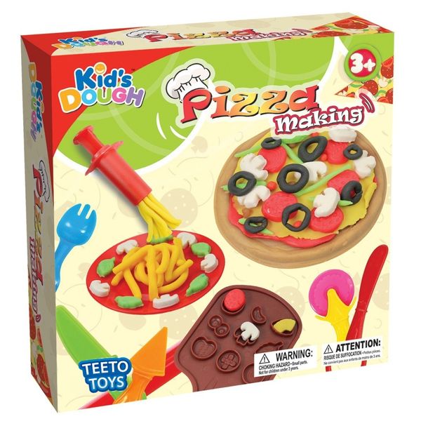 Dough Pizza Making Playset - Toys for Toddlers - Play Putty &amp; Dough