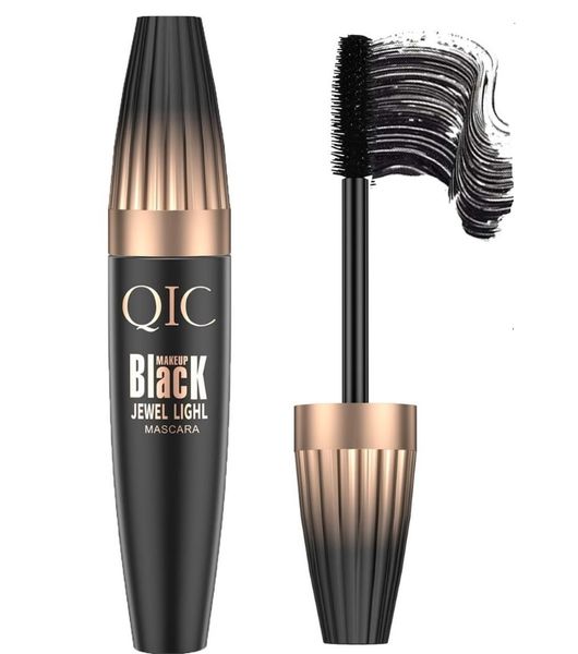 4D Silk Fiber Lash Mascara Black, Waterproof Long Lasting Mascara