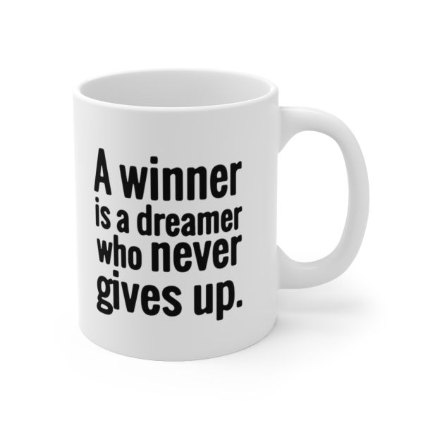 Imaging Architects Nelson Mandela Winner Quote Ceramic Mug 11oz