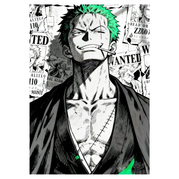 Zoro Wanted - A1 Poster