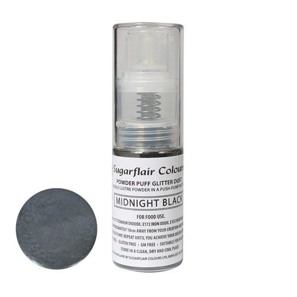 Sugarflair Powder Puff Edible Glitter Non-Aerosol Spray for Cake Decor 10g