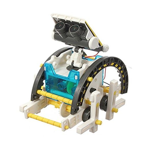 STEM Solar Powered Robot Construction Kit 13 in 1 Types - Age 8 - 13