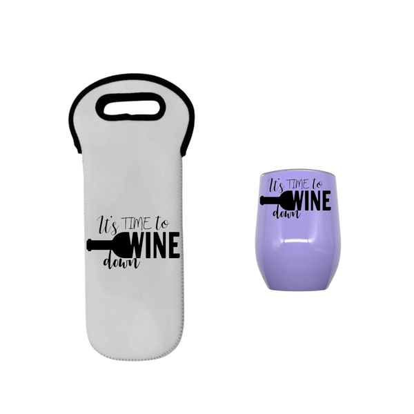 1 Purple Wine Set