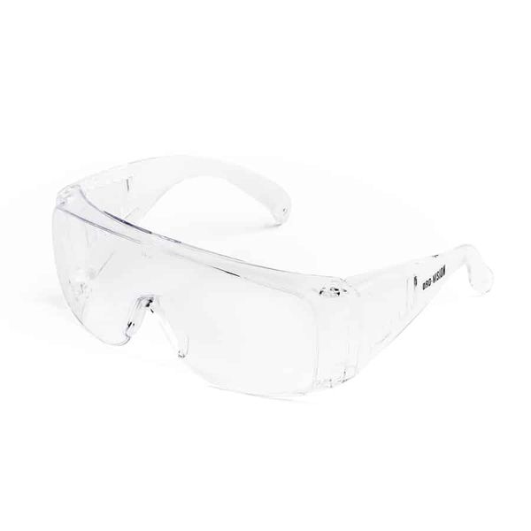 Dromex DV-1C Clear Wrap Around Safety Glasses