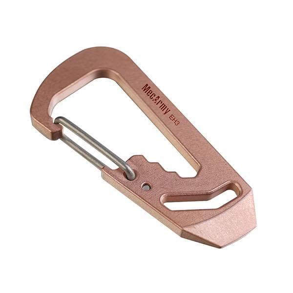EH3 Multifunctional EDC Carabiner/Keyring (Titanium or Copper)