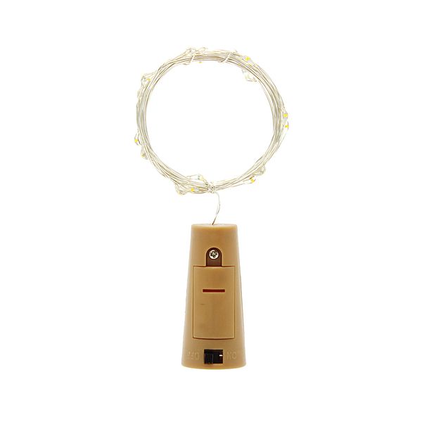 Wine Bottle Cork Flexible Wire LED String Lights