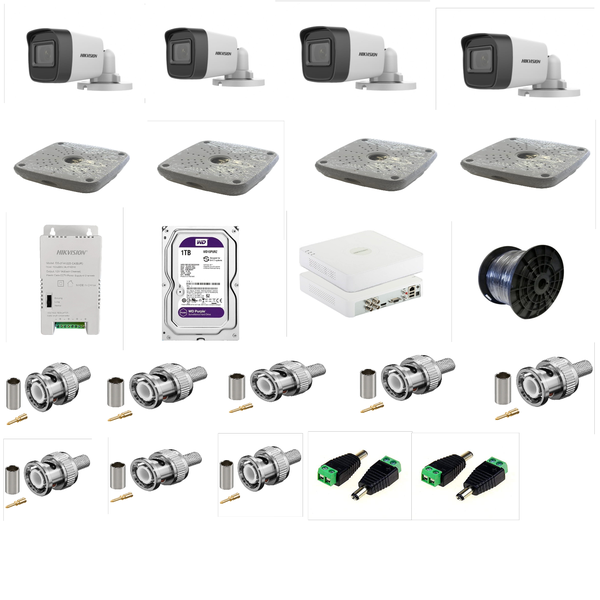 Hikvision Outdoor/ Indoor Set CCTV Kit