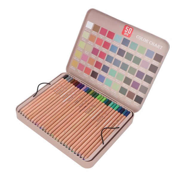 Drawing Set 50 Colors with Storage Box