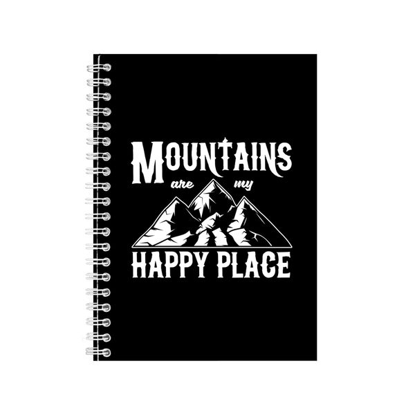 Happy Place Notebook Adventure Gift Idea A5 notes 124