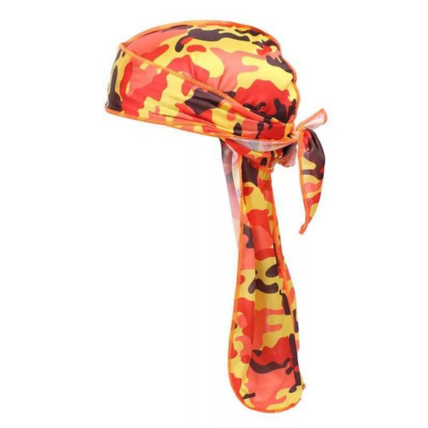 Durag Kings - Durag - Fire Camo - Silky Finish
