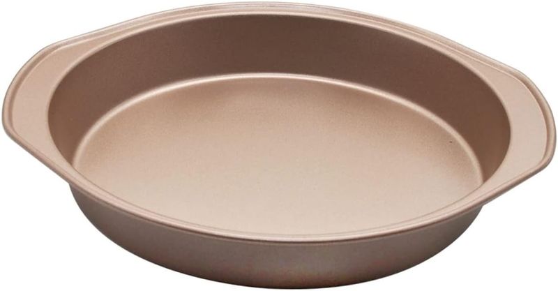 Carbon Steel Round Non-Stick Pizza Baking Heat-Resistant Oven Pan