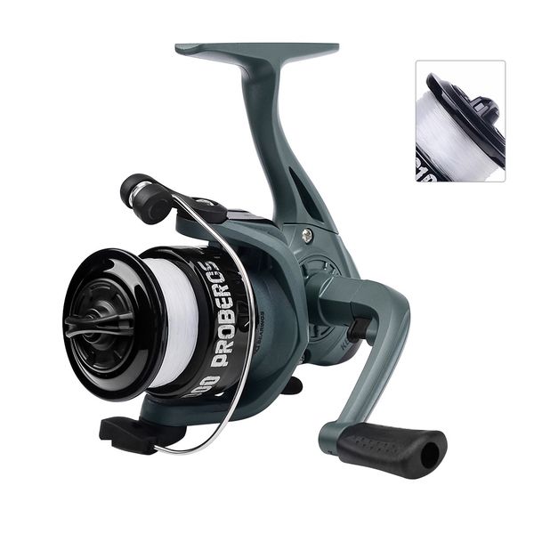 PROBEROS K1000 Fishing Spinning Reel - 5.2:1 Gear Ratio, 1BB