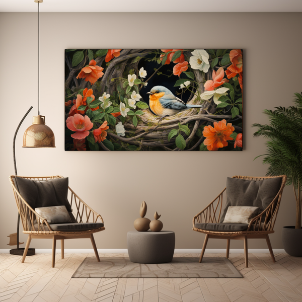 Canvas Wall Art - Nesting Nook - BK0137