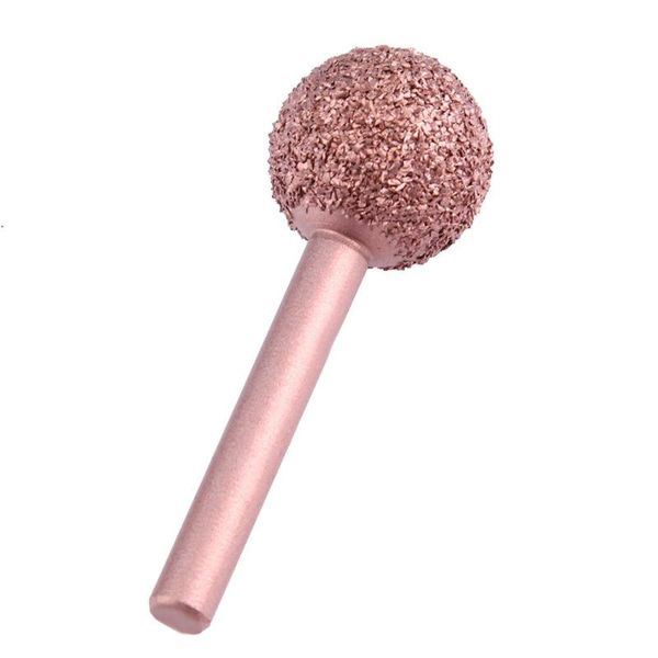Car Tire Repair Grinding Head 22Mm Ball with Round Rod Compatible with None