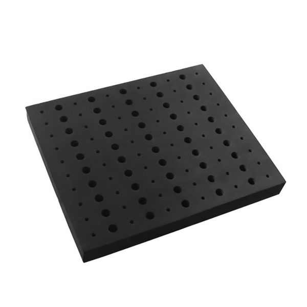 110 Holes Router Bit Tray Storage Holder for 1/4Inch 1/2Inch Shank Milling