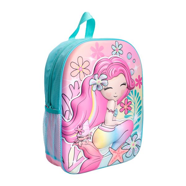 Mermaid Debossed 3D Backpack