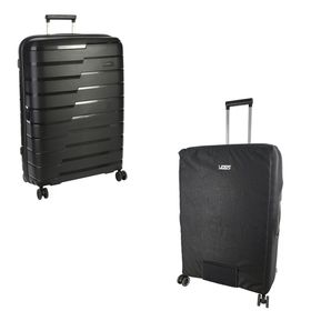 Cellini Microlite Large 4 Wheel Trolley Case +Voss Luggage Cover | Shop ...