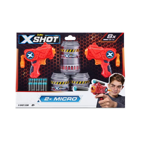 ZURU X-Shot Excel Double Micro Blaster Combo Pack