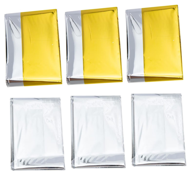 Emergency Thermal Blanket - Compact Thermal Covert For Outdoor &amp; First Aid
