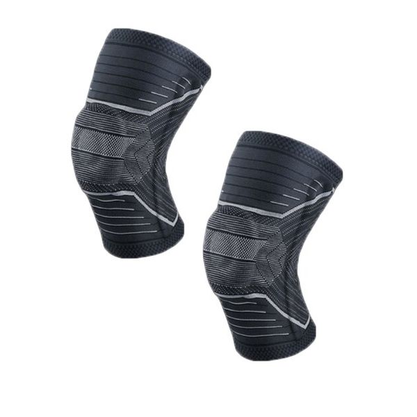 Knee Brace Compression With Extra Padding - Black - S-M