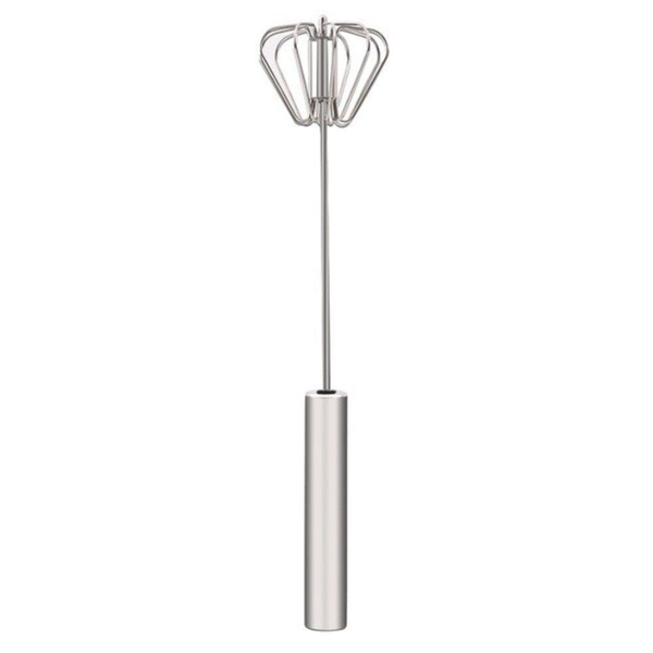 Stainless Steel Rotary Push Whisk 30cm (Set of 2)