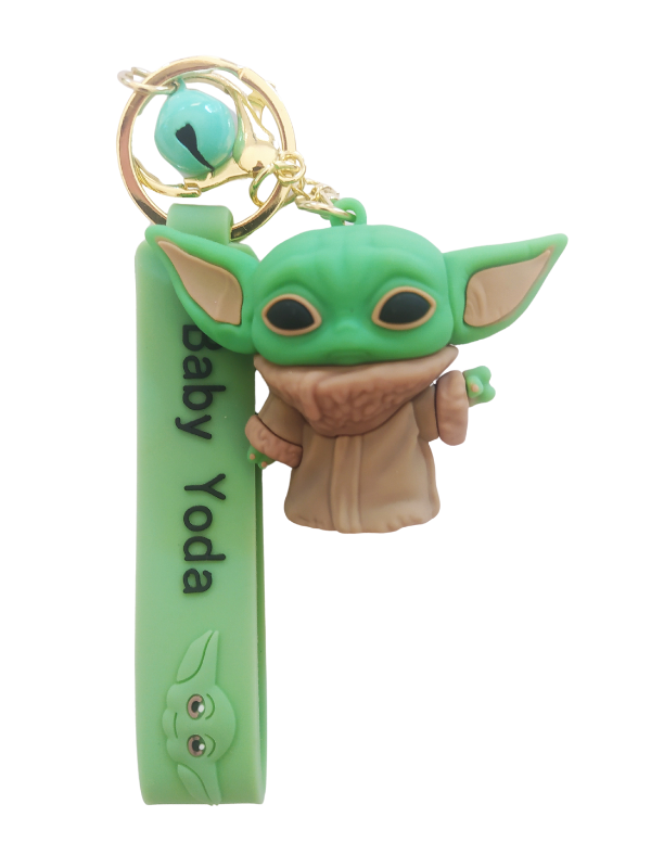 Baby Yoda Schoolbag Tag & Keyholder - Star Wars - Mandalorian - Figurine