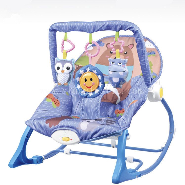 Baby blue rocking online chair