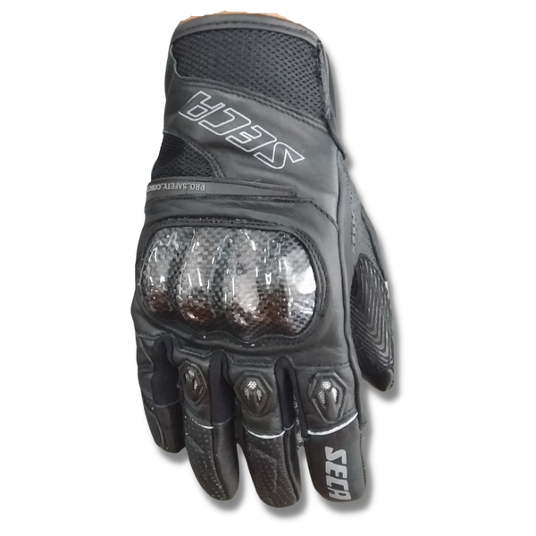 Seca Sc1102 Black Gloves - Black / Grey - S